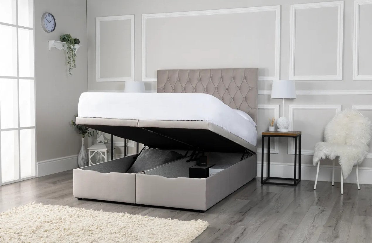 Buckingham Bed - Plush Velvet