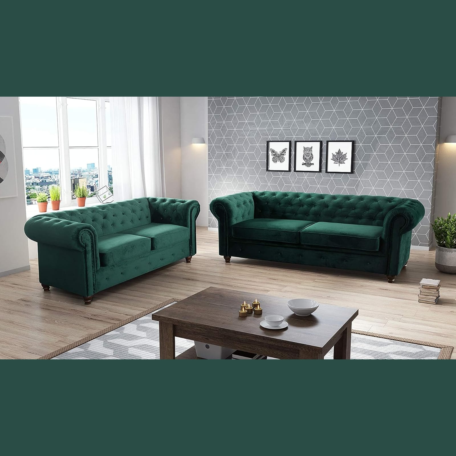Chesterfield 3+2 Sofa