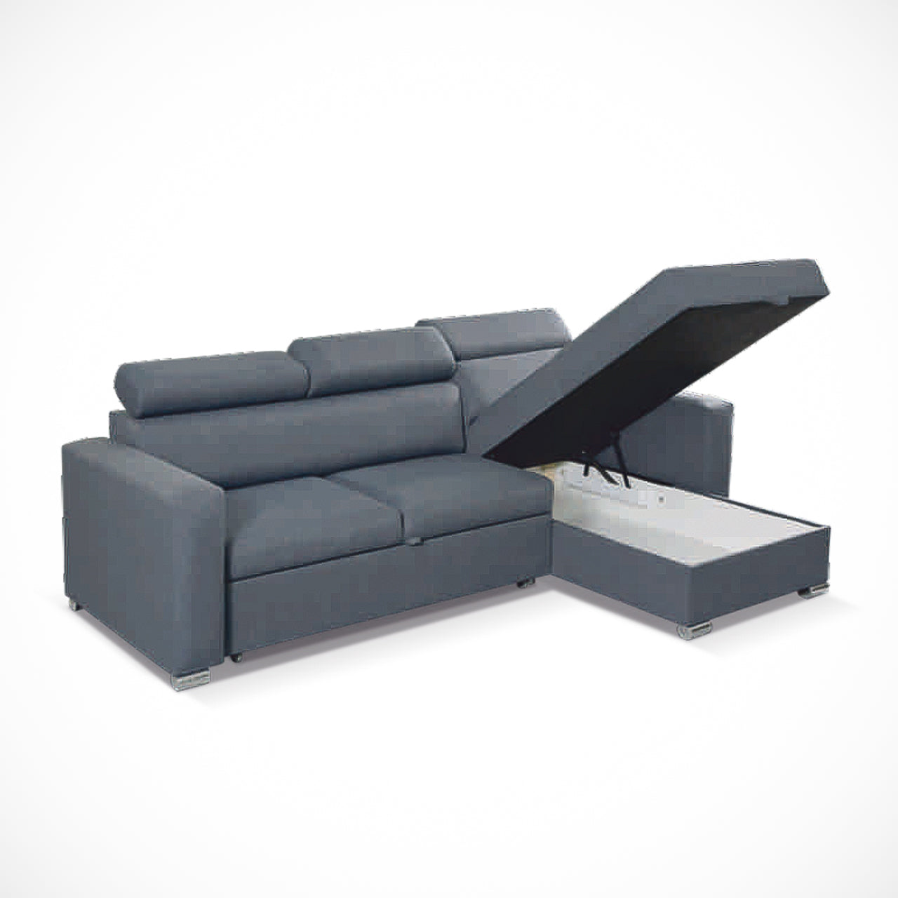 Hugo Corner L-Shaped Sofa Bed