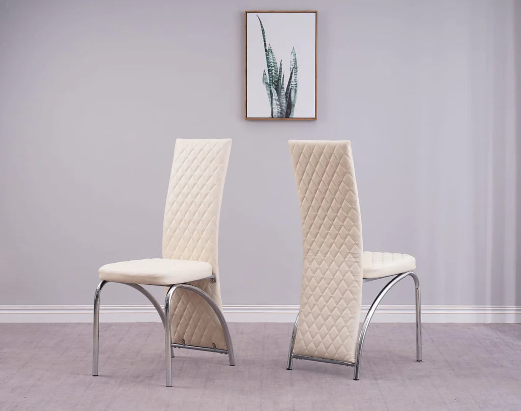 Irine Cross Stich Dining Chairs