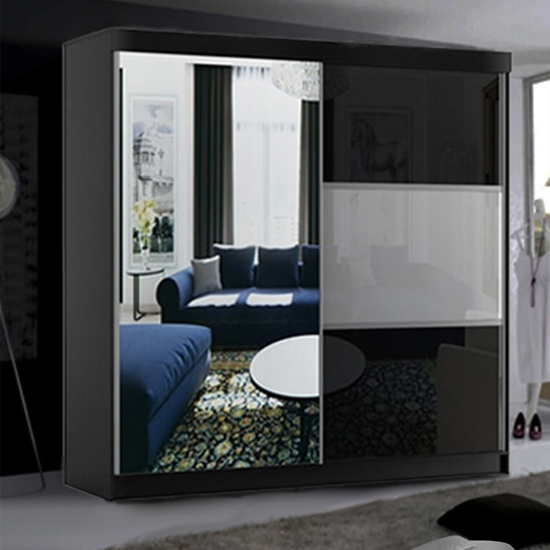 Manhattan High Gloss Wardrobe