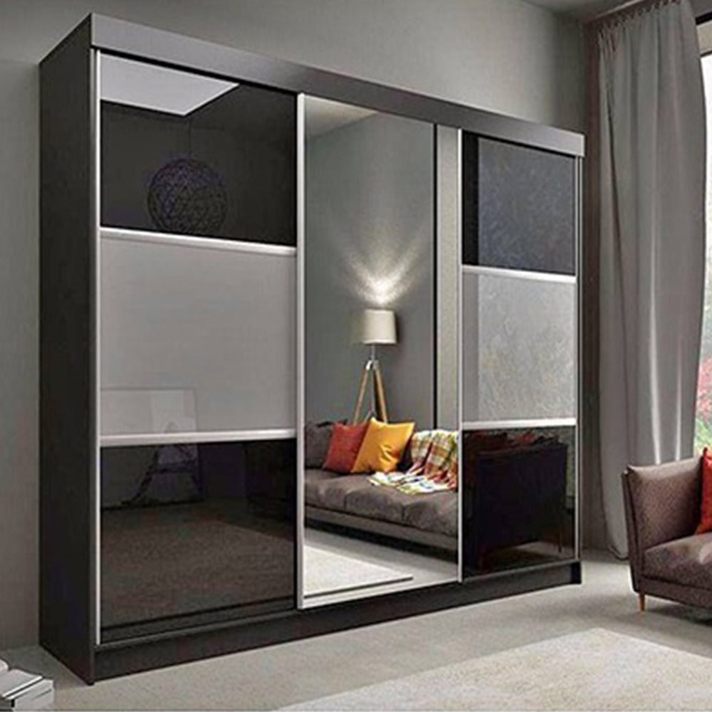 Manhattan High Gloss Wardrobe