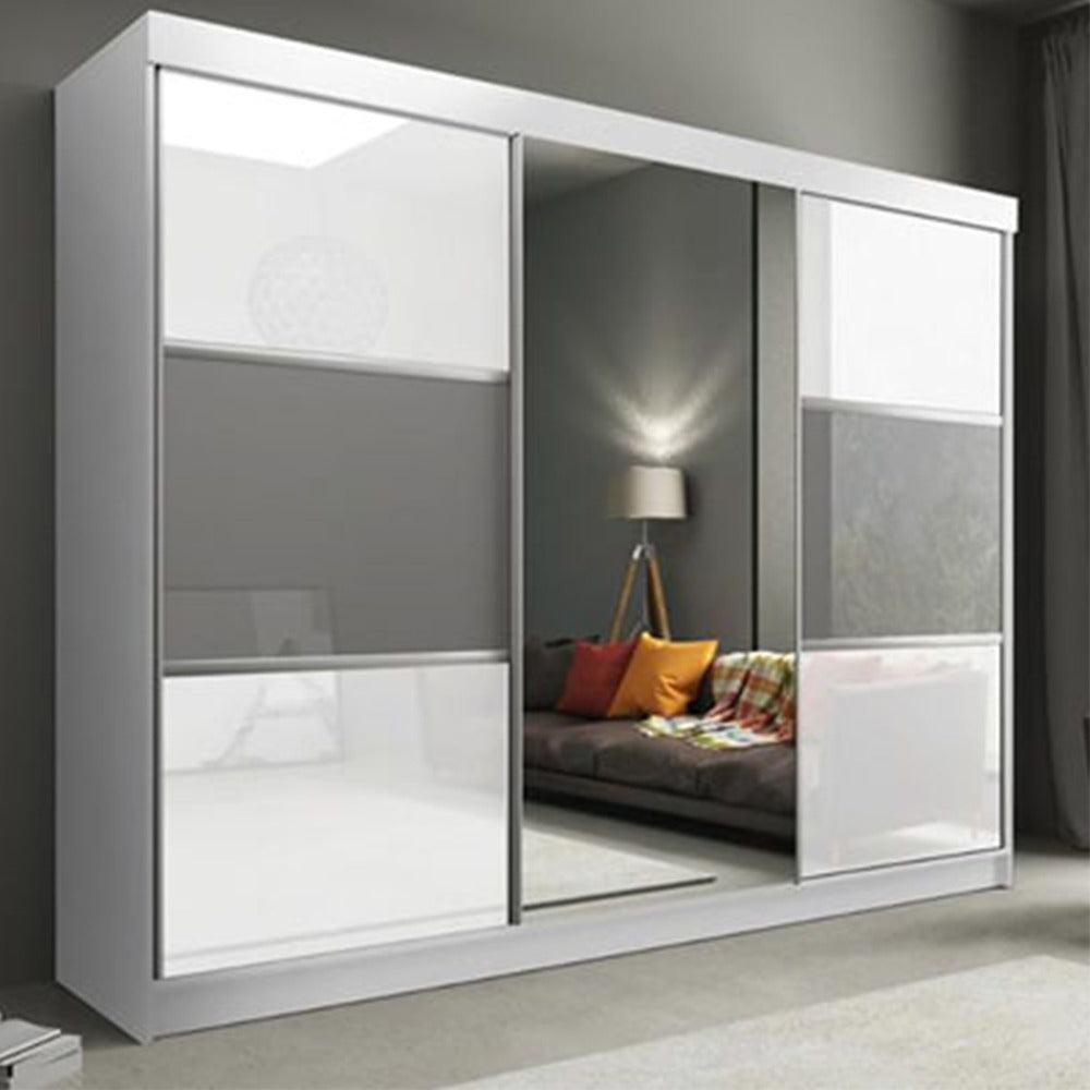 Manhattan High Gloss Wardrobe