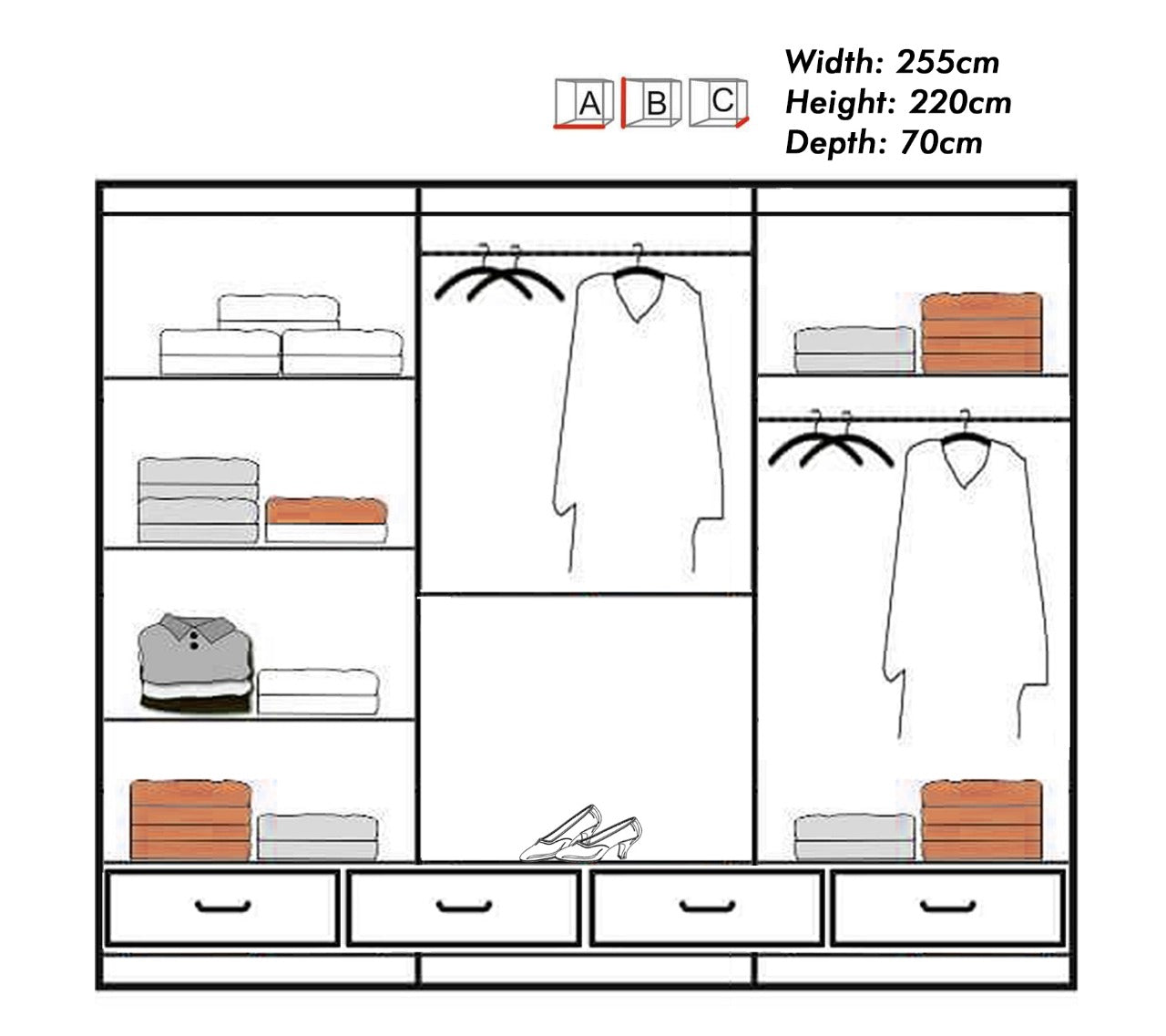 Marsylia Wardrobe