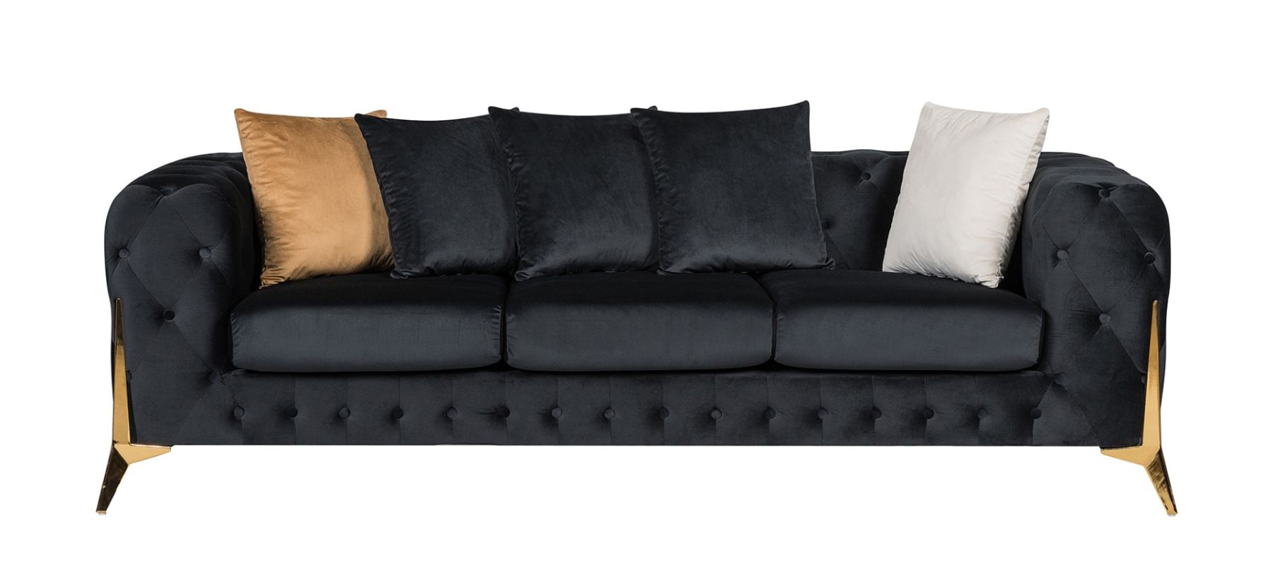 Matrix 3+2 Fabric Plush Velvet - Black