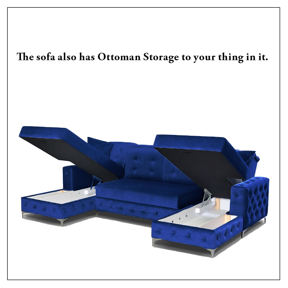 Verso Sofa Bed - Blue