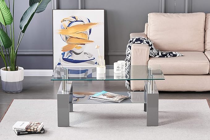 Cosmo Glass Coffee Table