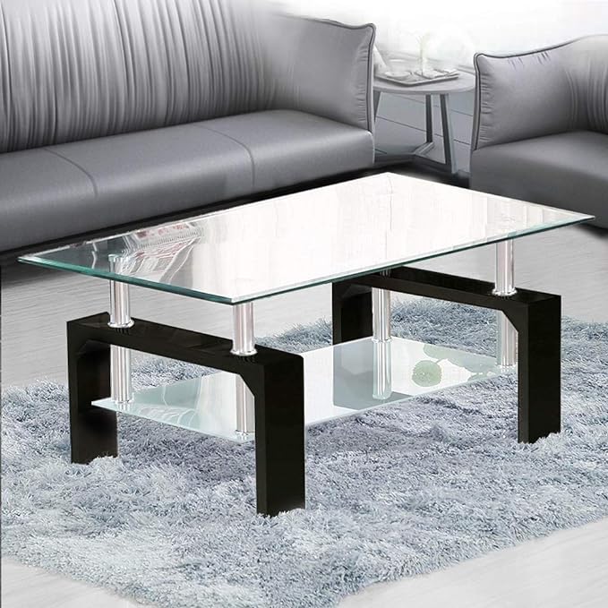 Cosmo Glass Coffee Table