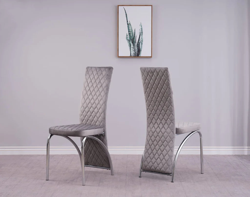 Irine Cross Stich Dining Chairs