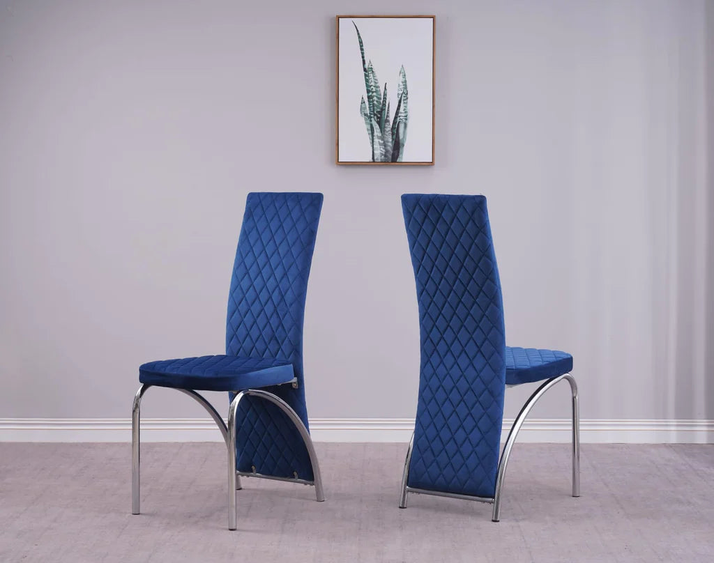 Irine Cross Stich Dining Chairs