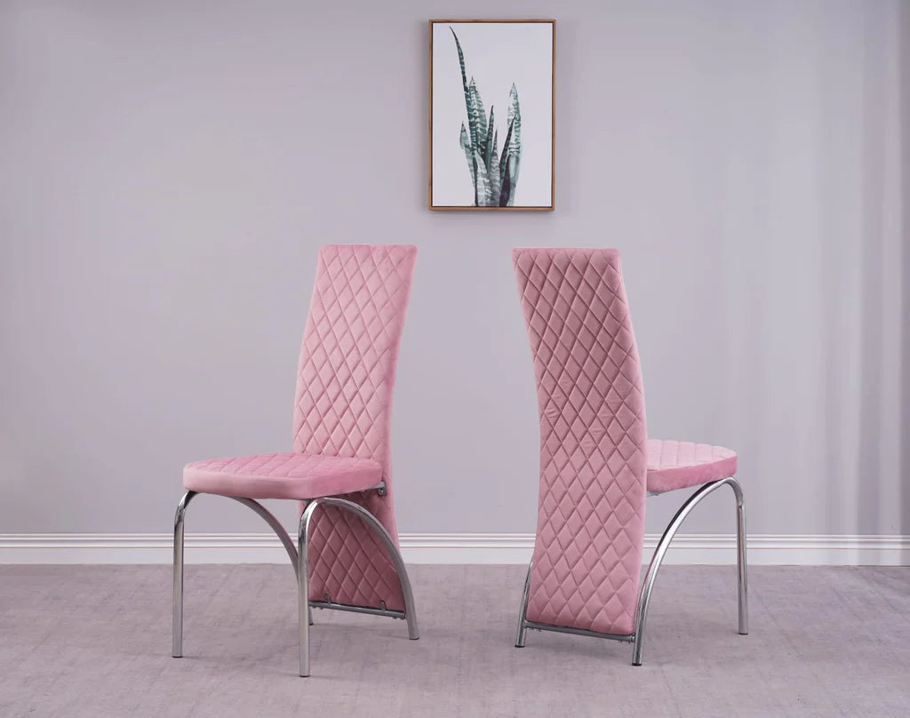 Irine Cross Stich Dining Chairs