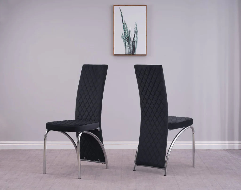 Irine Cross Stich Dining Chairs