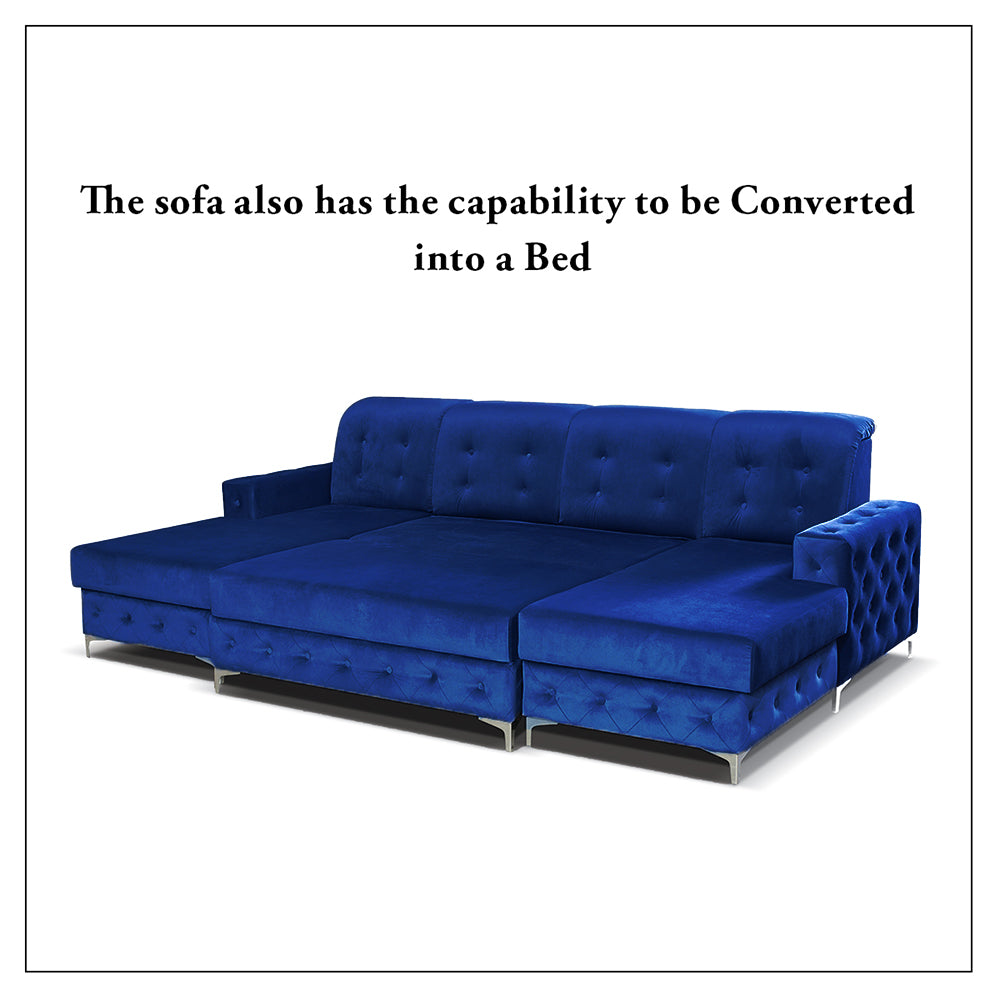 Verso Sofa Bed - Blue